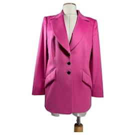Escada Blazer Rosa Wolle Hase und Angora