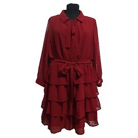 Autre Marque Forever Unique Kleid Fuchsia aus Polyester