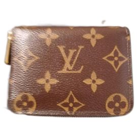 Louis Vuitton Monogram Leder Portemonnaie M60067