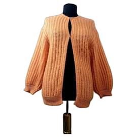 Baum und Pferdgarten Cardigan Orange Mohair
