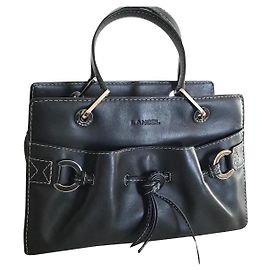 Borsa a mano Lancel in pelle nera