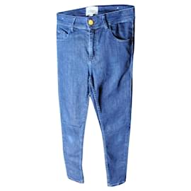 Jean SéZane Bleu Marine en Coton