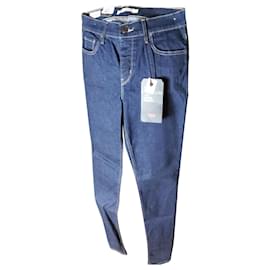 Vaqueros Levi's 710 azul oscuro de algodón