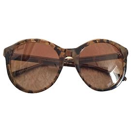 Gafas de sol Michael Kors MK 2048 Redondas Marrones Acetato