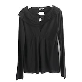 Prada-Fall 2006 Rüschenpullover aus Seide und Wolle