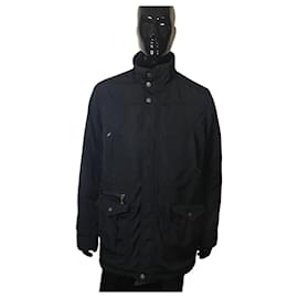 Bruno Saint Hilaire Parka blu navy di Saint Hilaire
