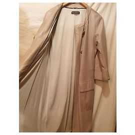 Ines et Marechal Lammfellmantel Beige