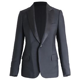 Blazer cruzado Dior de lana negra