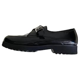 Samsonite Schnürschuhe aus schwarzem Leder - Autre Marque