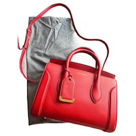 Alexander McQueen Heroine Handtasche aus rotem Leder - Alexander Mcqueen