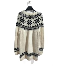 NON SIGNE / UNSIGNED Knitwear T.International M Wool - Autre Marque