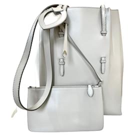 Alaïa Shopper aus Leder in Grau