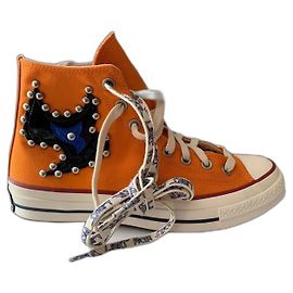 Zapatillas Converse Chuck 70 HI Naranja de Tela
