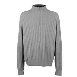 Loro Piana Treccia Mezzocollo Pullover