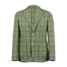 Autre Marque l.B.M. 1911 Giacca slim fit a quadri