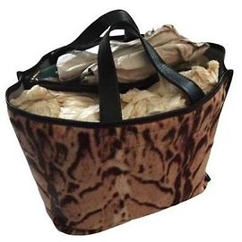 Borsa tote FURLA in cavallino marrone in marrone