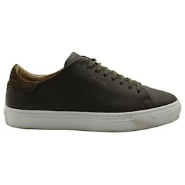 Axel Arigato Propre 90 Baskets en Cuir Vert
