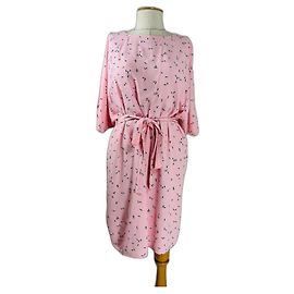 Autre Marque Stine Goya Kleid Rosa Viscose