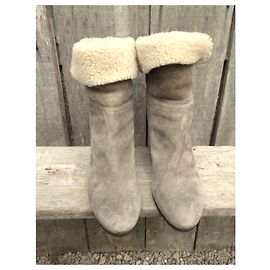 Maison Martin Margiela Pelzgefütterte Stiefeletten von Margiela MM22 Pointure 37 neue Bedingung