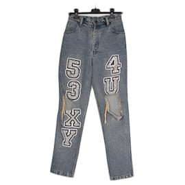 Jeans Ashish azules de algodón XS - Autre Marque