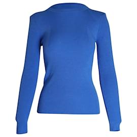 Jersey de punto Sandro Paris en acrílico azul