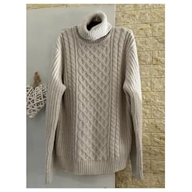 Gutteridge sweater eggshell wool and acrylic - Autre Marque