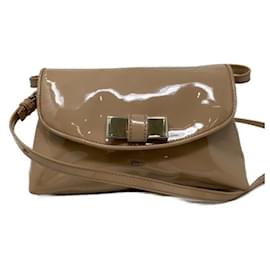 ***Bolsa de ombro esmaltada Chloe - Chloé