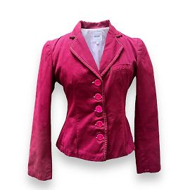 Blazer Moschino Fuchsia en velours M