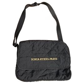 Borsa Sonia Rykiel in tessuto trapuntato nero