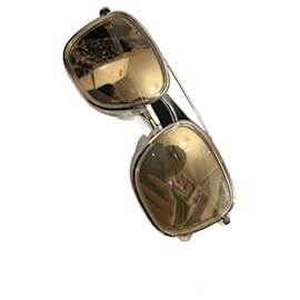Chanel Sonnenbrille gold Metall
