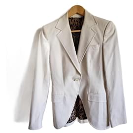 Dolce & Gabbana Cotton Jacket Beige