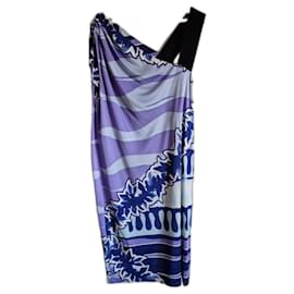Emilio Pucci Kleid aus Viskose Marineblau