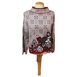Twin Set Oversize Pullover Baumwolle Wolle Viscose