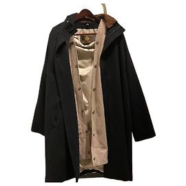 Cappotto Loro Piana Icer in cashmere nero beige