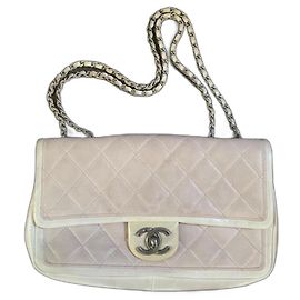 Borsa Chanel in pelle rosa