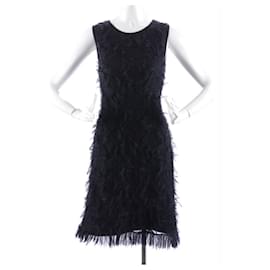 **Vestido de mohair negro de Chanel