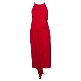 Autre Marque Acler, Vestido Bercy em vermelho