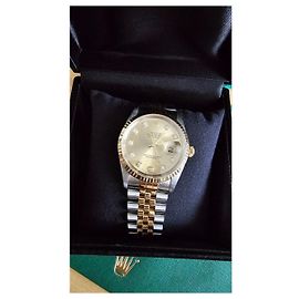 Rolex Datejust Oyster Perpetual 36mm Oro e Acciaio Diamanti