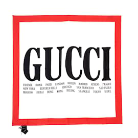 Gucci Silk Cities Nuovo con etichetta