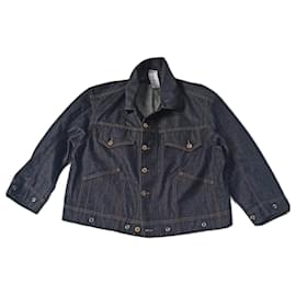 Giacca in denim Carven blu taglia 36