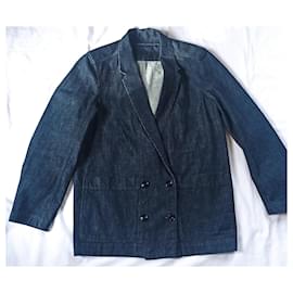 Lemaire Jeansjacke Blau