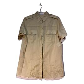 Camicia Chanel in cotone verde