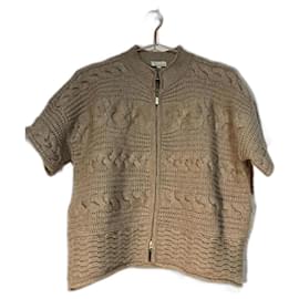 Strickjacke TANIA Beige Baumwolle - Autre Marque