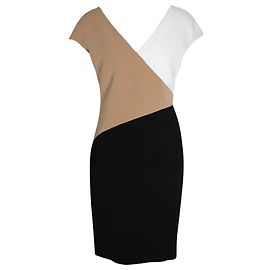 Abito Diane Von Furstenberg Color-Block in triacetato multicolor