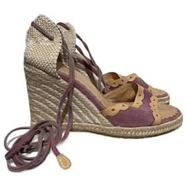 Sandali LOUIS VUITTON T.EU 37.5 Camoscio
