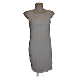 Vestido Fendi blanco