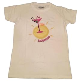 Camiseta Jacquemus para Vogue blanca de algodón