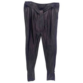 Autre Marque NO FIRMA / Pantalón UNSIGNED T.fr 42 Cuero
