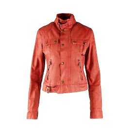 Jacke aus wachsbeschichteter Baumwolle von Belstaff