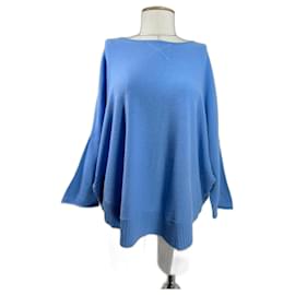 Tyler Boe Oversize Kaschmir Pullover Blau - Autre Marque